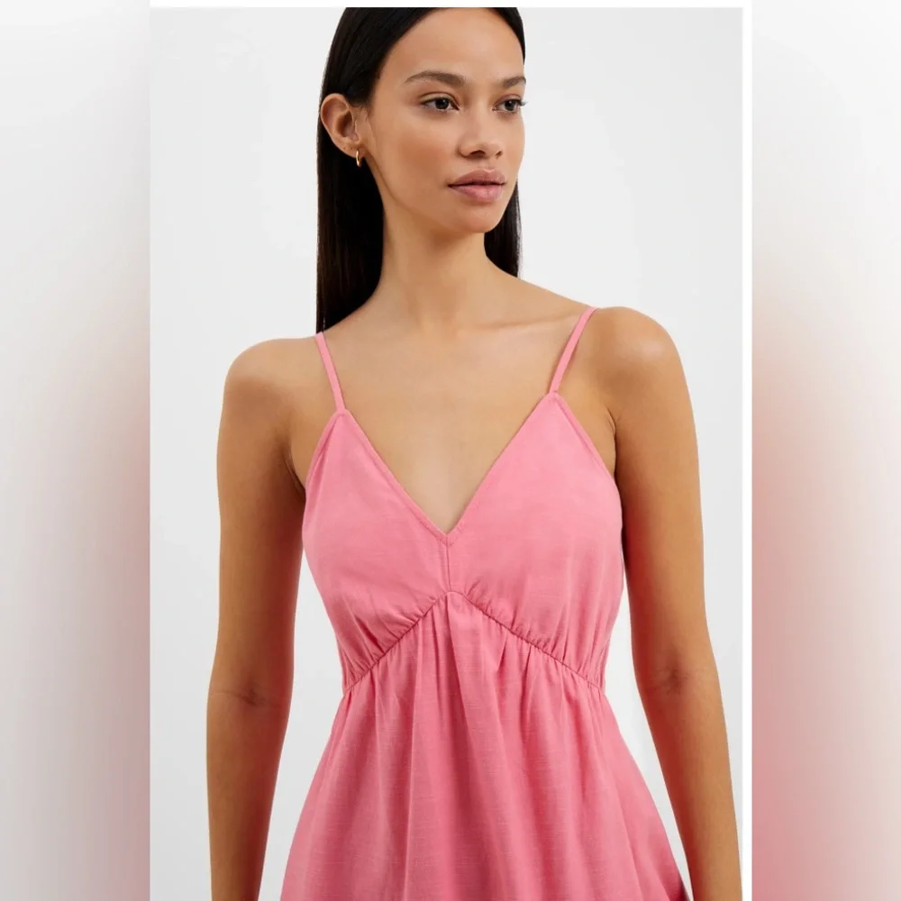 French Connection Alania Lyocell Blend Sun Dress NWT Small - Picture 2 of 8